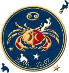 CURIOSI Kulaté puzzle Zvěrokruh: Rak