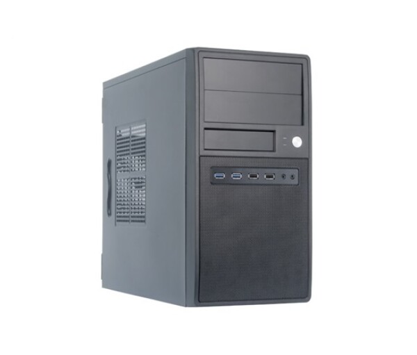 CHIEFTEC skříň Mesh Series/mATX, CT-04B-OP, Black, USB 3.0, bez zdroje EDF_1022604