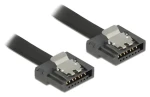 DeLock SATA III FLEXI černá / Kabel / SATA - SATA / 1 m / 6 Gbit/s (83843)