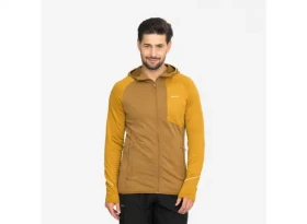Viking Birger pánská mikina Brown/Yellow vel. M