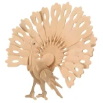 WOODCRAFT CONSTRUCTION KIT Dřevěné 3D puzzle Páv