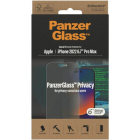 PanzerGlass ochranné sklo Privacy pro Apple iPhone 14 Pro Max Classic Fit P2770