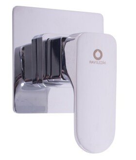 RAV Slezák - YUKON - Sprchová baterie podomítková 1-cestná s tělesem, Chrom YU183 YU183