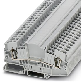 Phoenix Contact 3035713 průchodková svorka 8.2 mm pružinová svorka šedá 50 ks