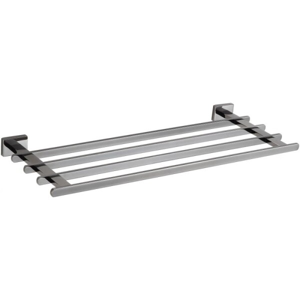 MEXEN - Arno polička na ručník, black chrome 7020720-73