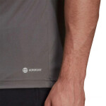 Pánské polo tričko Entrada 22 M H57486 tmavě šedé - Adidas L