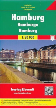 PL 133 Hamburk 1:20 000 / plán města