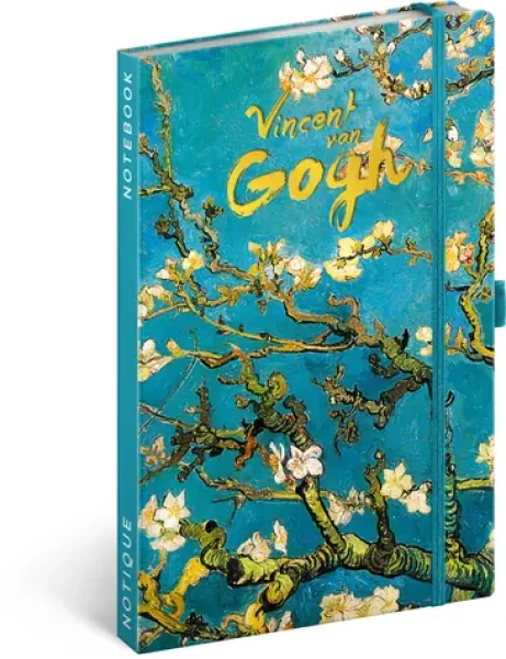 NOTIQUE Notes Vincent van Gogh, linkovaný, 13 x 21 cm (A-34379)