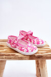 Dětské balerínky v květech růžove Noah 19