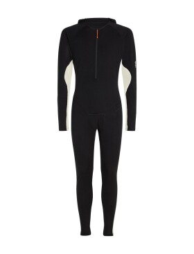 Pánský merino overal ICEBREAKER Mens 200 Oasis+ Suit, Black/Undyed/Cb velikost: M