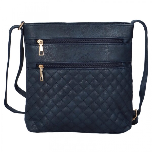 Elegantní dámská crossbody kabelka Ruvena, tmavě modrá