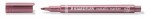 Staedtler metallic marker růžový 1–2 mm permanentní metalický popisovač neprůhledný na tmavý papír scrapbooking přání karty kaligrafie dekorace