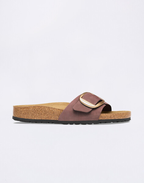 Birkenstock Madrid Big Buckle Nubuck Leather Pepper 41