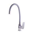 RAV Slezák - COLORADO - Dřezová baterie s flexibilním ramínkem, Chrom/šedá, 3,8" CO119.0/10