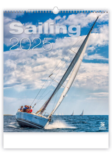 Nástěnný kalendář 2025 Sailing