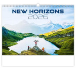 Kalendář nástěnný 2026 - Horizons
