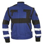 Montérková bunda MAX REFLEX 2v1 modro-černá 260g/m2 60 modro-černá reflex