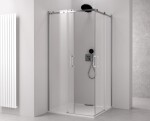 POLYSAN - THRON ROUND čtvercový sprchový kout 1200x800, kulaté pojezdy, rohový vstup TL2280-5005