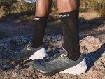 Běžecké kompresní ponožky Compressport Pro Racing Socks v4.0 Trail BLACK Velikost: EU