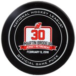 Fanatics Puk Martin Brodeur February 9, 2016 Retirement Night Official Game Puck