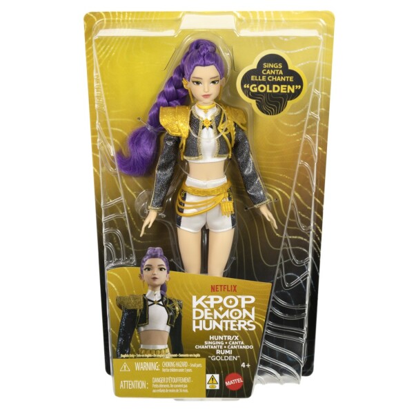 Panenka K-Pop deamon hunters zpívající - Rumi - Mattel