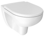 GEBERIT KOMBIFIXBasic vč. bílého tlačítka DELTA 21 + WC JIKA LYRA PLUS RIMLESS + SEDÁTKO DURAPLAST 110.100.00.1 21BI LY1