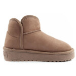 D.Franklin snow boots women winter fashion fur insulated boots brown kotníkové boty dámské 38