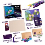 OKTO SENSOTY ART výtvarná sada ”Lekníny” 30x40 cm, OKTO, W034371