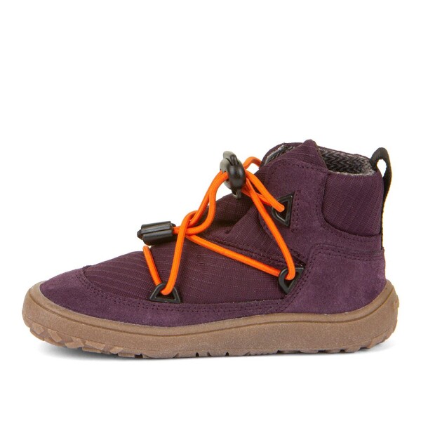 Dívčí celoroční barefoot boty TEX TRACK Purple, Froddo, G3110257-6, fialová - 33