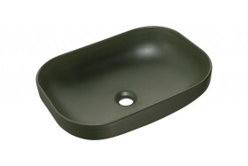 COMAD - Umyvadlo na desku NELI 50, zelená mat 5907611655405
