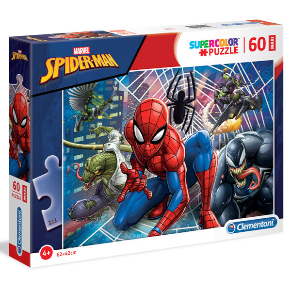 Puzzle Spider-Man Maxi 60 dílků - Clementoni