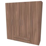 Nábytek Mikulík Skříň RIO 160-180 ROZMĚR: (š/v/h) 180 x 200 x 52 cm