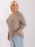 PM SW PM 3007+1 jumper.18 tmavě lila XL/XXL