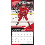 JF Turner Kalendář Detroit Red Wings 2023 Wall Calendar