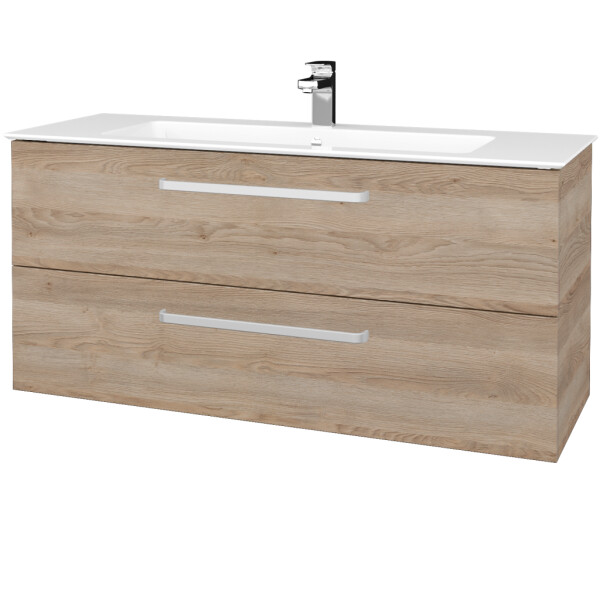 Dřevojas - Umyvadlová skříňka GIO SZZ2 120 - D17 Colorado / Úchytka T01 / D17 Colorado 406455A