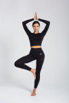 Dámský sportovní top RASHGUARD FITNESS GA černá
