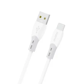 Dudao Datový kabel L25ST / USB-A / USB-C / 5A / 1 m / bílá