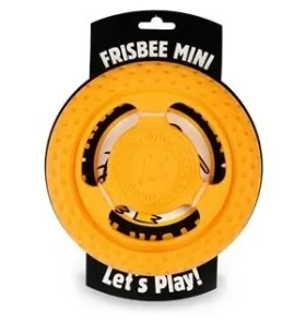 KIWI WALKER Frisbee oranžová / Hračka pro psy / plovací a létací / TPR pěna / 22 cm (TPR-212)