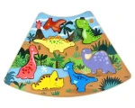 2Kids Toys Dřevěné puzzle Dinosauři propojitelné