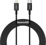 Baseus CATLYS-C01 Kabel USB-C (M) - Lightning (M) 2 m černá / 20W (CATLYS-C01)