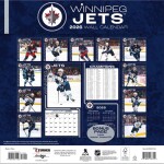 JF Turner Kalendář Winnipeg Jets NHL 2026 Wall Calendar