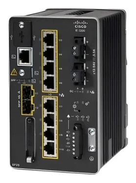Cisco Catalyst IE3200 Rugged Series / Průmyslový switch / Pevná konfigurace / PoE / Network Essentials (IE-3200-8P2S-E)