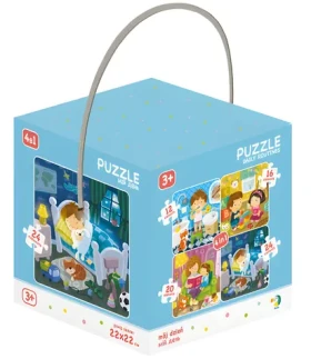 DODO Puzzle Můj den 4v1