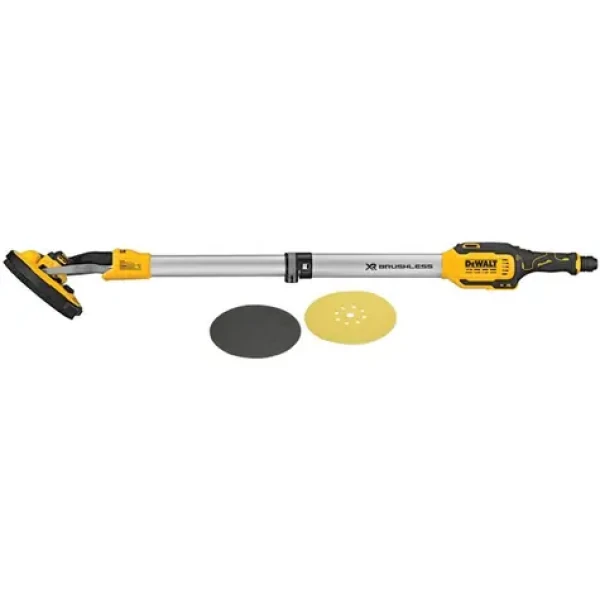 DeWalt DCE800N / Aku bruska na sádrokarton / 18V / 700-1200 ot-min / Průměr kotouče 225 mm / bez aku (DCE800N)