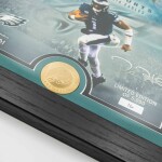 Obraz Philadelphia Eagles NFL Jalen Hurts Bronze Coin