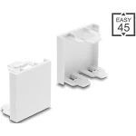 Delock Easy 45 bílá / Krycí modul / 45 × 45 mm (81676)