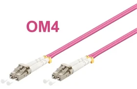 OEM LC-LC / Optický patch kabel / Duplex / 50/125 MM OM4 / 20 m