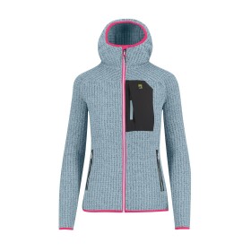KARPOS Rocchetta Evo Hoodie W Fleece, Forget/Black velikost: S