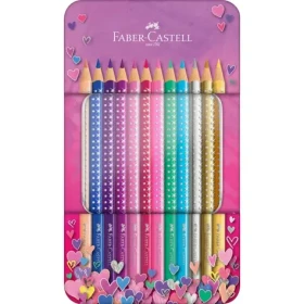 FABER-CASTELL Sparkle - Pastelky - dárková krabička 12 ks (201737)