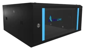Extralink Rozvaděč 4U černá / Nástěnný rozvaděč / 19" / Šířka 600 mm / Hloubka 600 mm / Nosnost 30 kg (EX.2893)